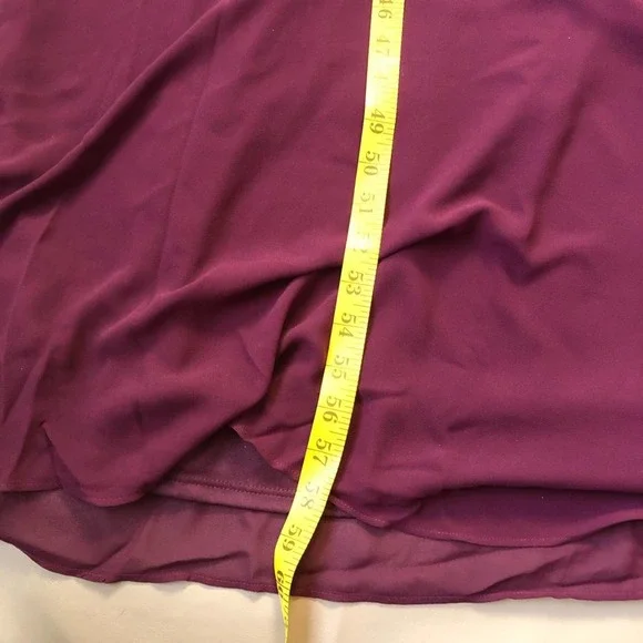 Merlot Show me your mumu bridesmaids dress S - Picture 8 of 11